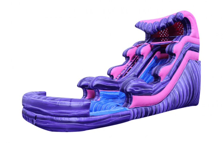 15ft Purple wave waterslide