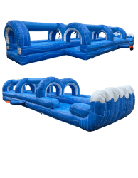 Blue and White Double Slip ’N Slide